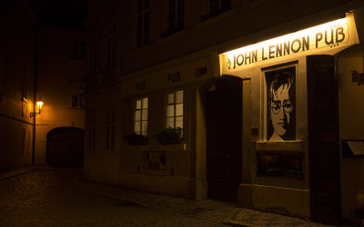 존 레논 거리에서