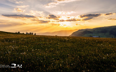 일몰이 아름답던 곳