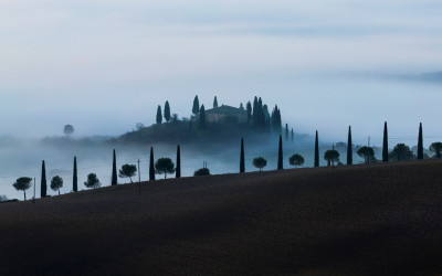 이탈리아 토스카나 가을