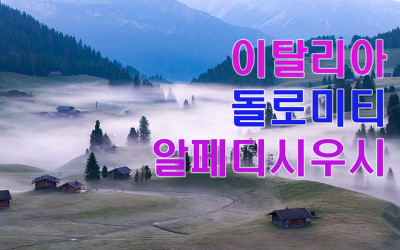 이탈리아돌로미티 알페디시우시