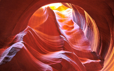 Upper Antelope canyon