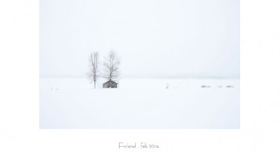 핀란드 겨울