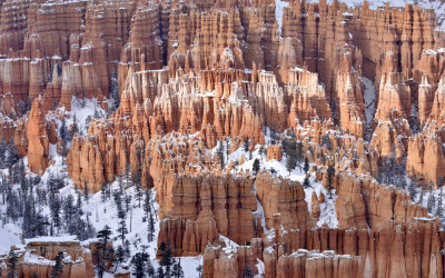 브라이스 캐년 (Brice Canyon) 설경