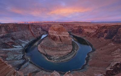 Horseshoe Bend 아침