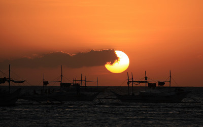 sun set