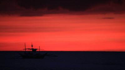 sun set