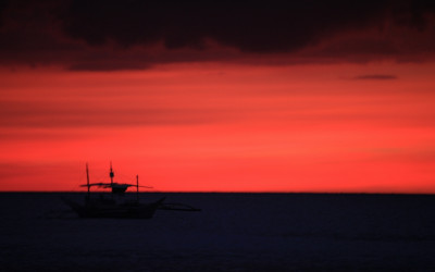 sun set